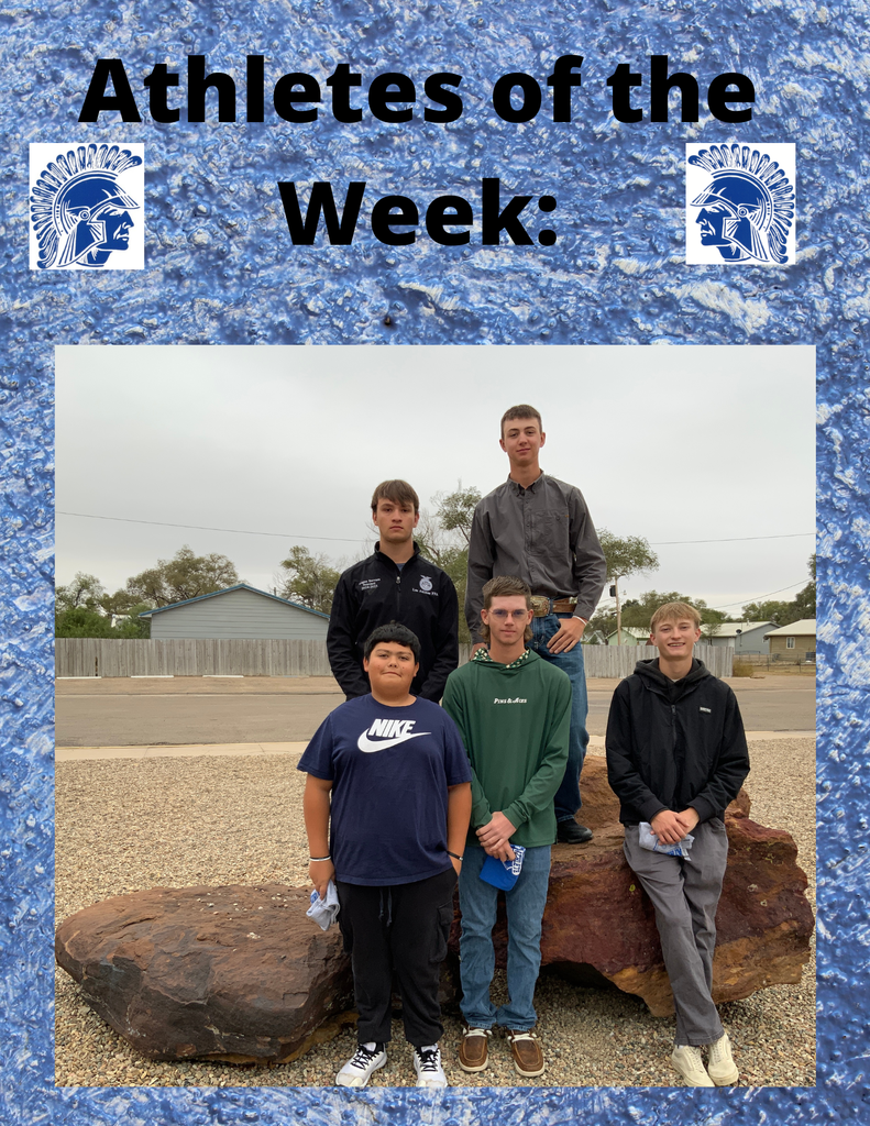 athlete of the week flyer