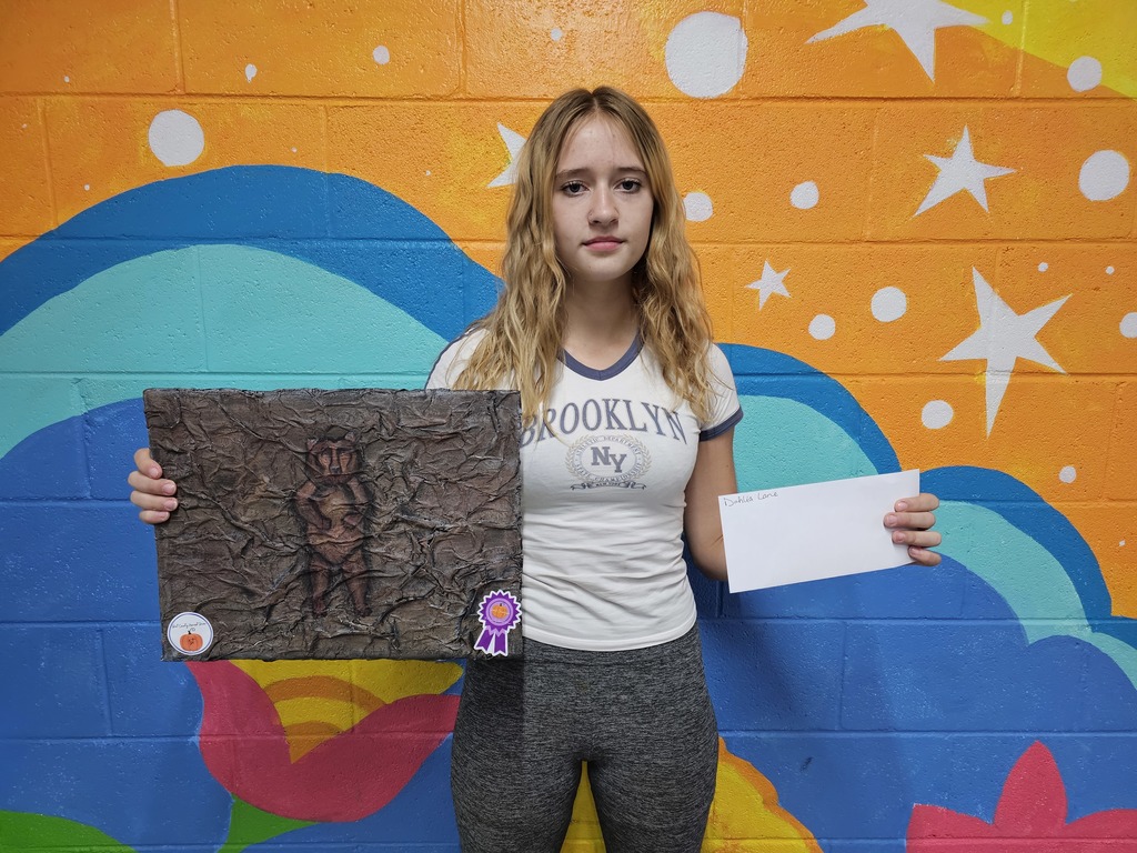 Harvest show art winners