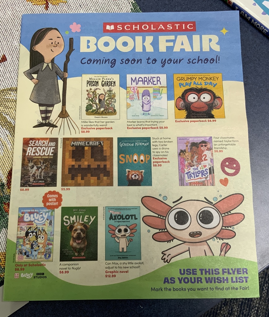 Scholastic Book Fair pics