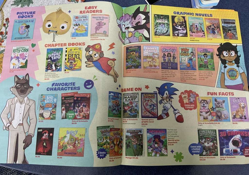 Scholastic Book Fair pics
