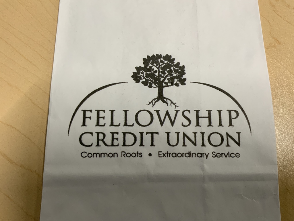 free popcorn sponsored by fellowship credit union 
