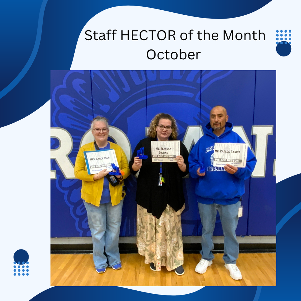 JH/HS staff HECTOR of the month flyer
