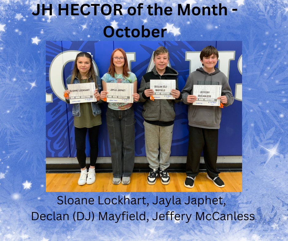 JH HECTOR of the Month 