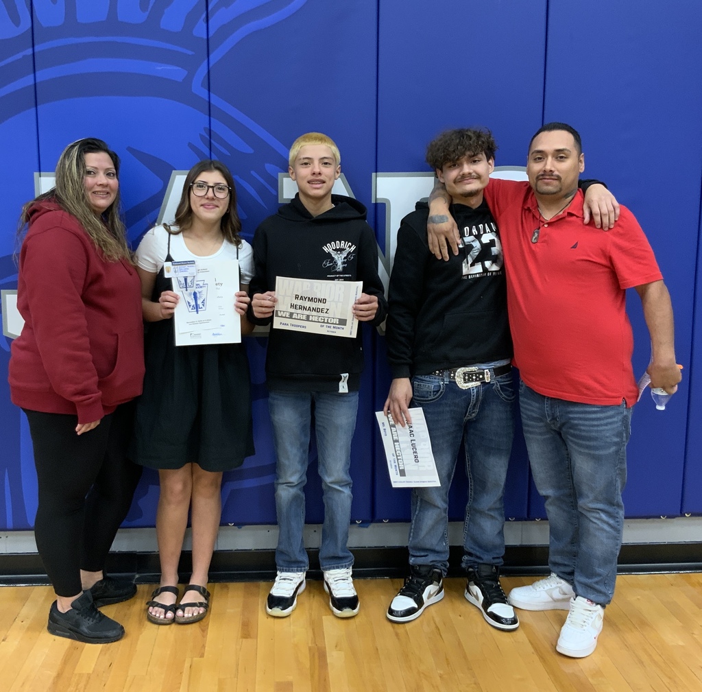 family pics from the JH/HS celebration assembly 