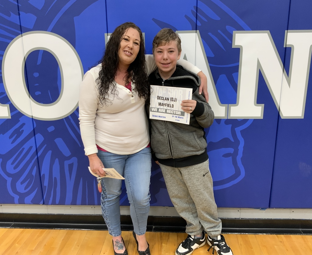 family pics from the JH/HS celebration assembly 