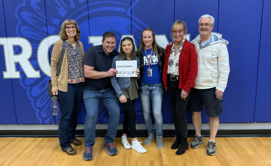 family pics from the JH/HS celebration assembly 