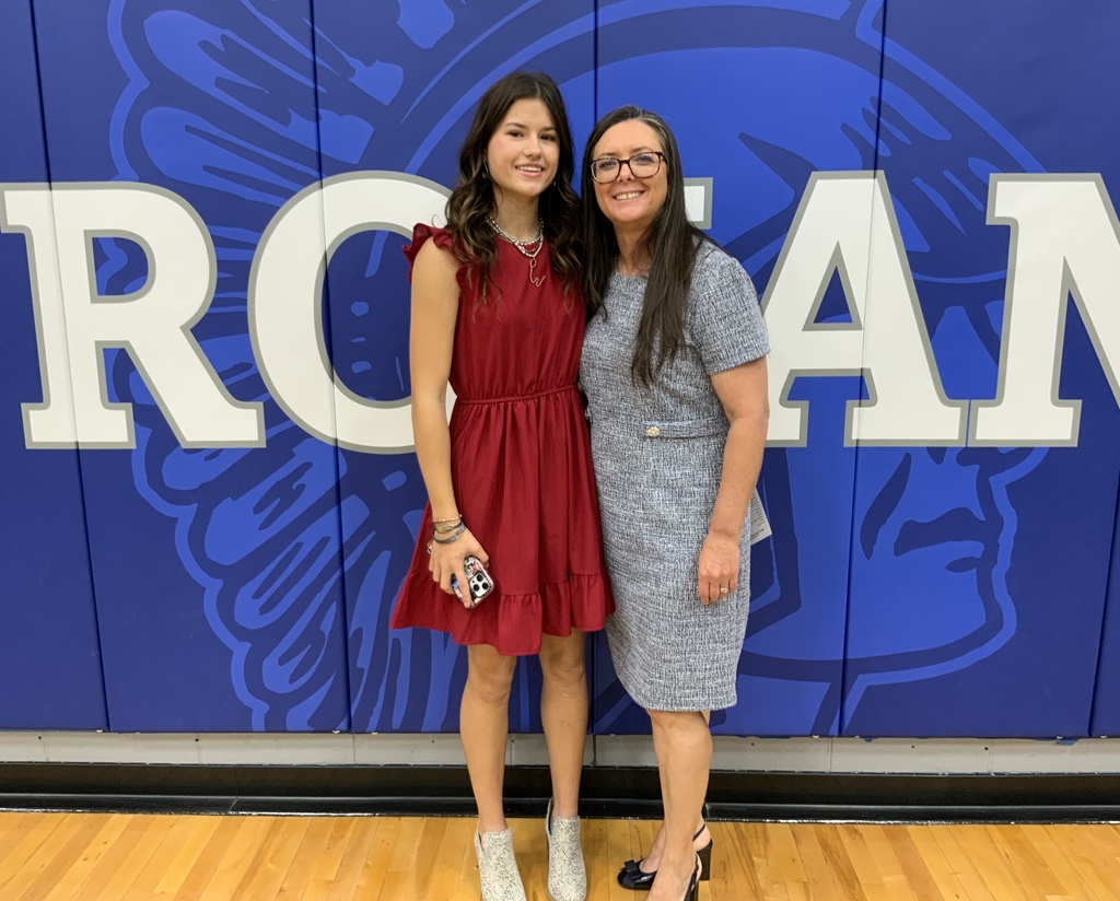 family pics from the JH/HS celebration assembly 