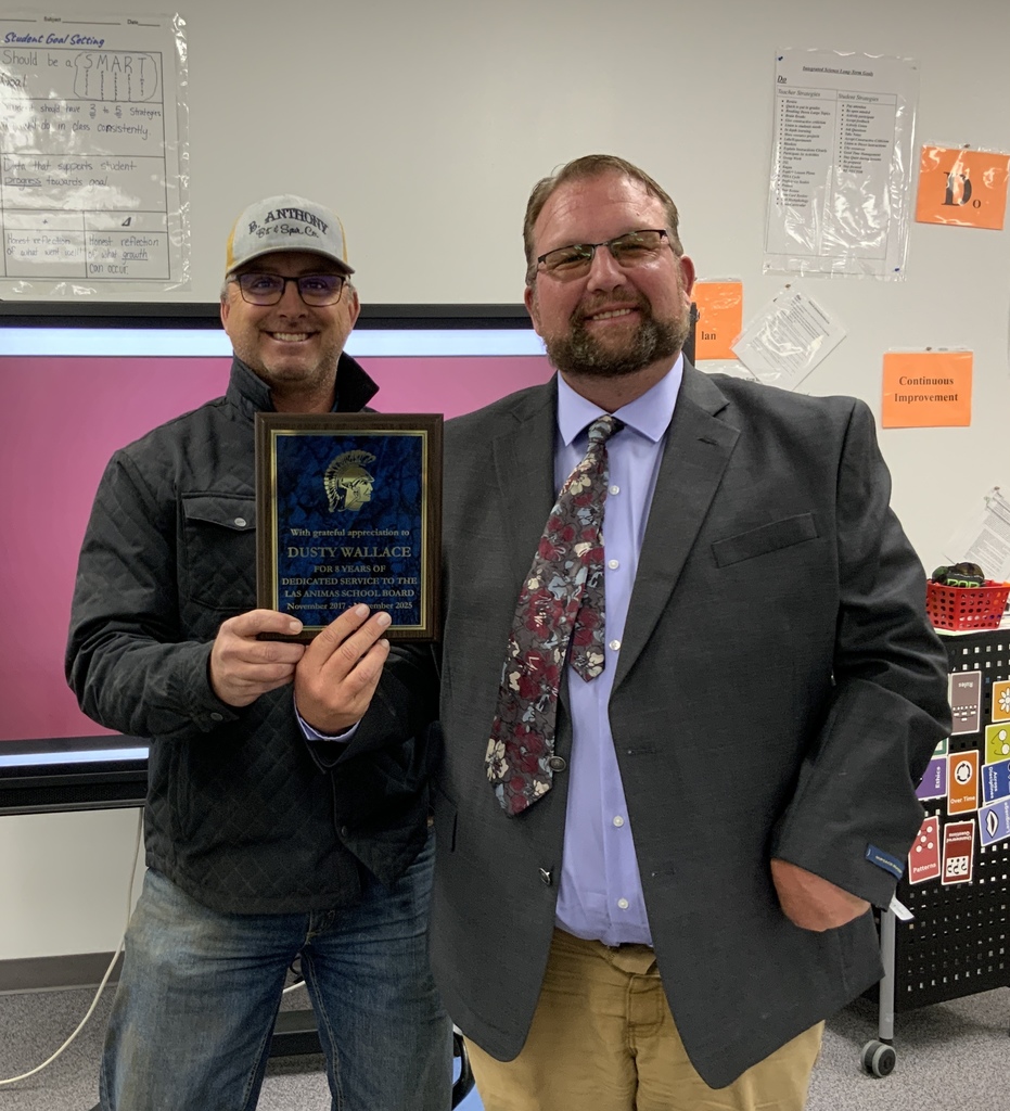 School board member recognition 