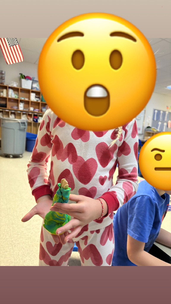 Mixed aged daycare play doh projects