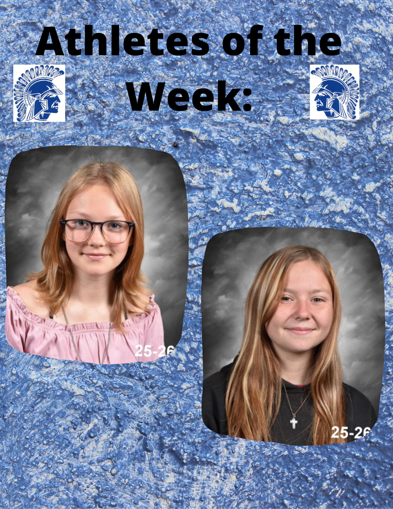 athlete of the week flyer