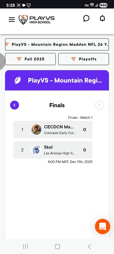 Esports playoffs update