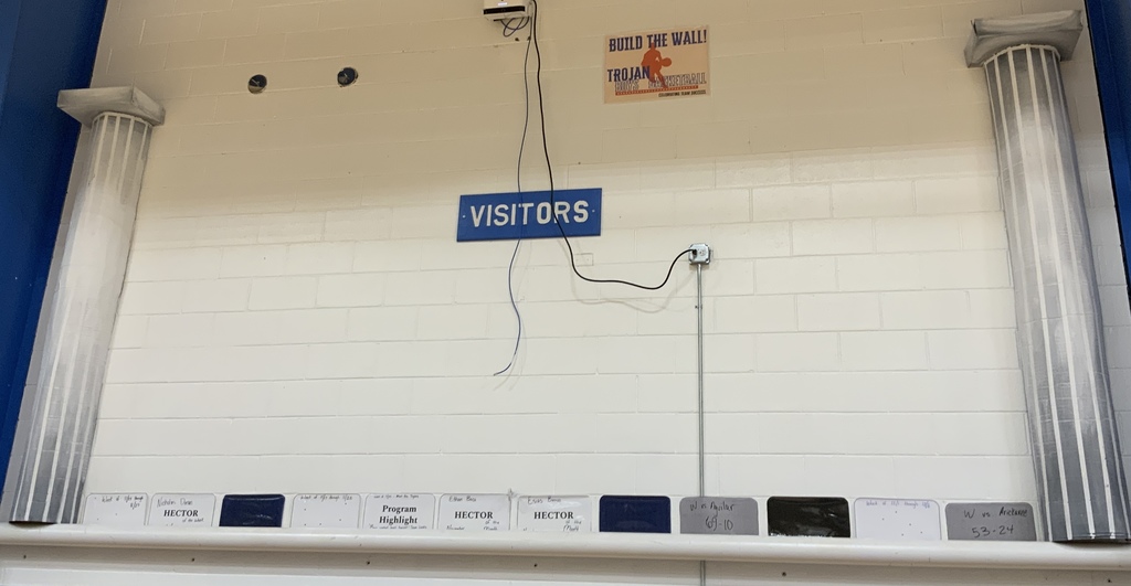 Build the Wall challenge of the HS BB team 