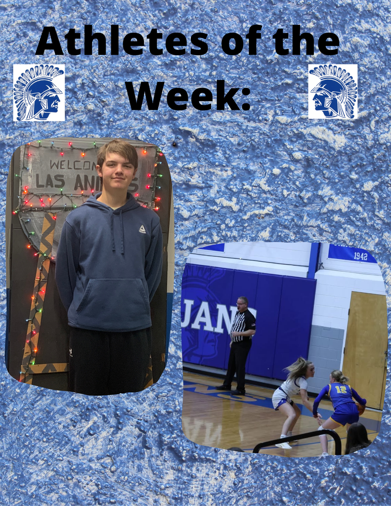 athlete of the week flyer