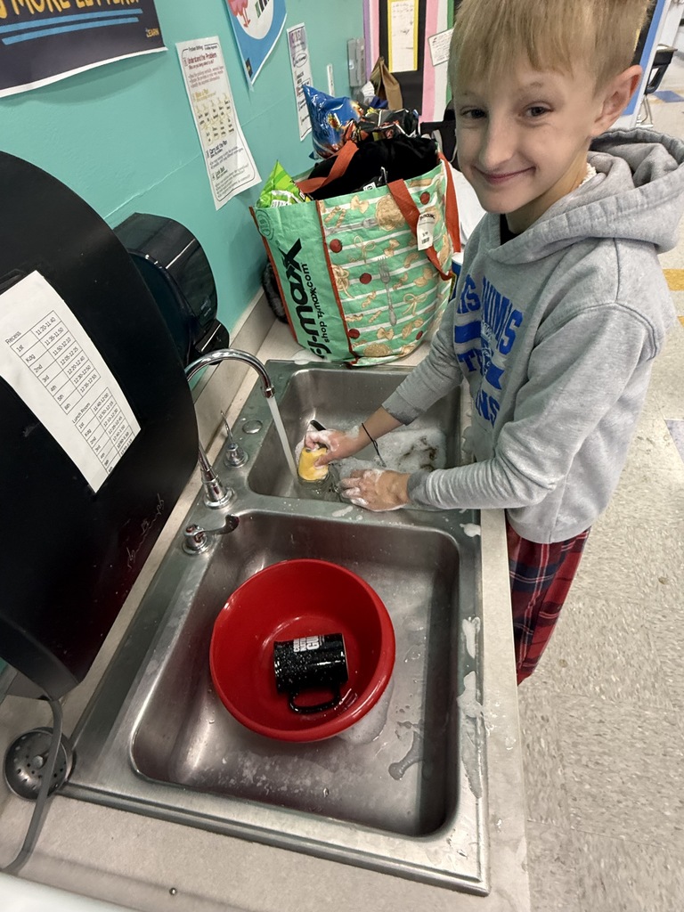 5th. 6th grade pics of their give back activities 