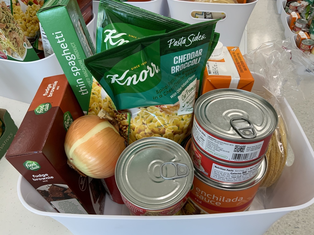 food distribution reminder