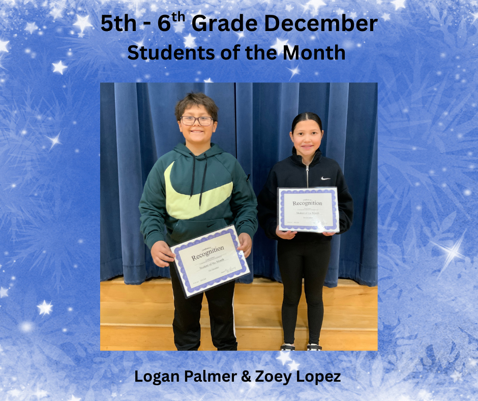 LAES Students fo the month