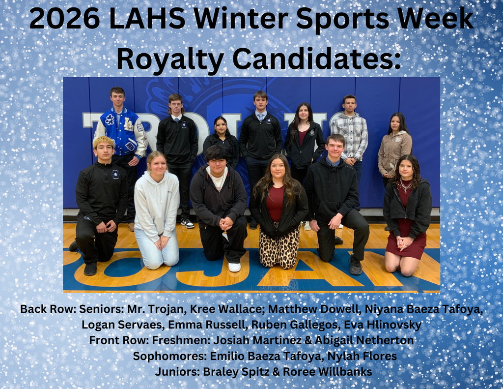 Winter Sports Royalty candidates 