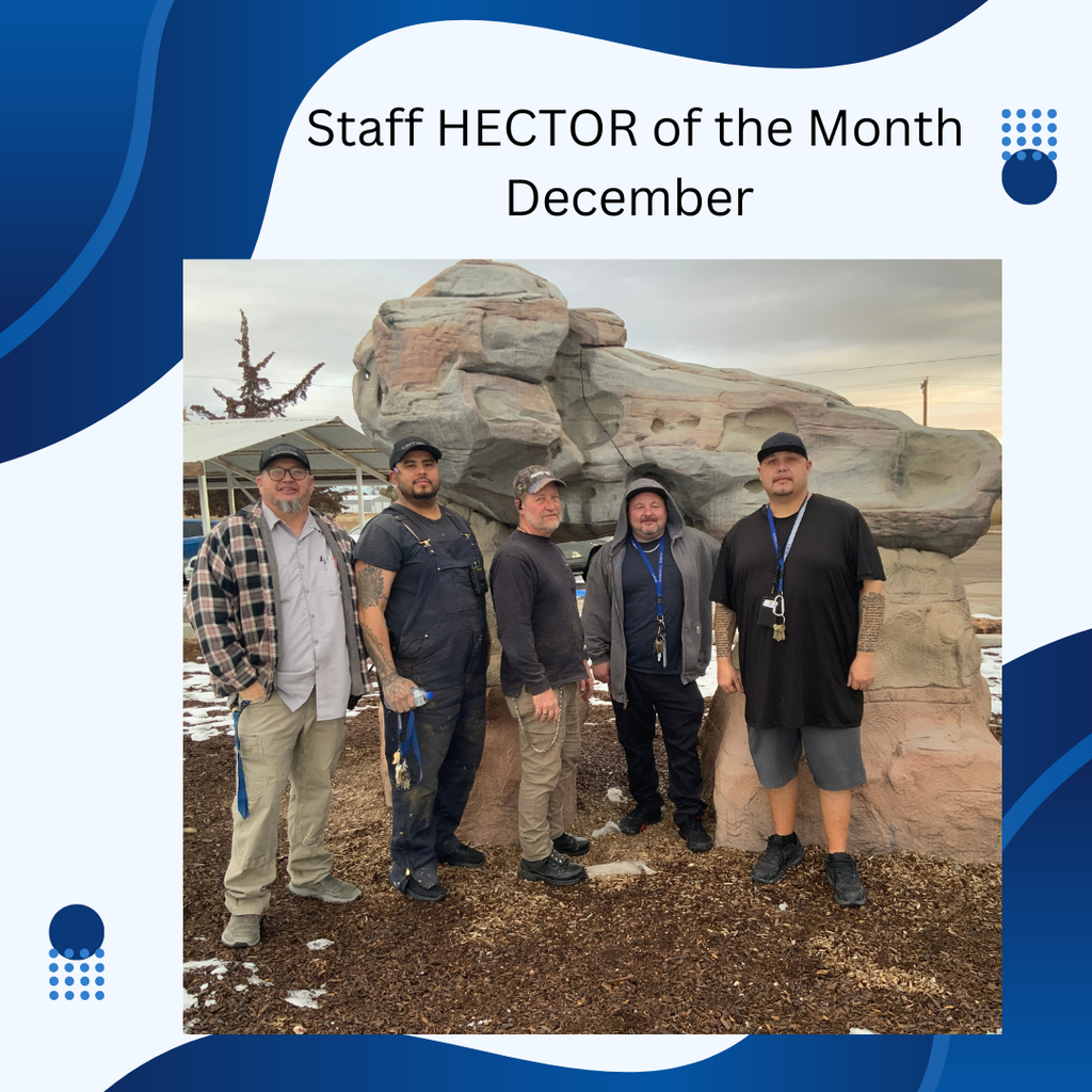 staff hector of the month