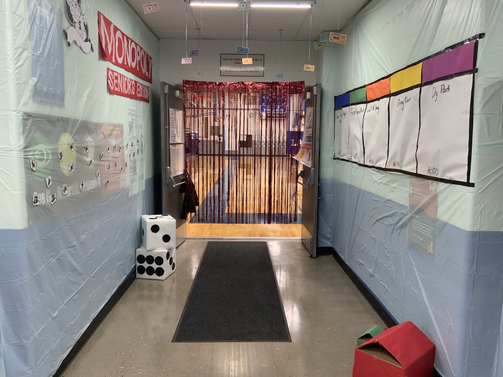 Wall decorations for Winter Sports Week 