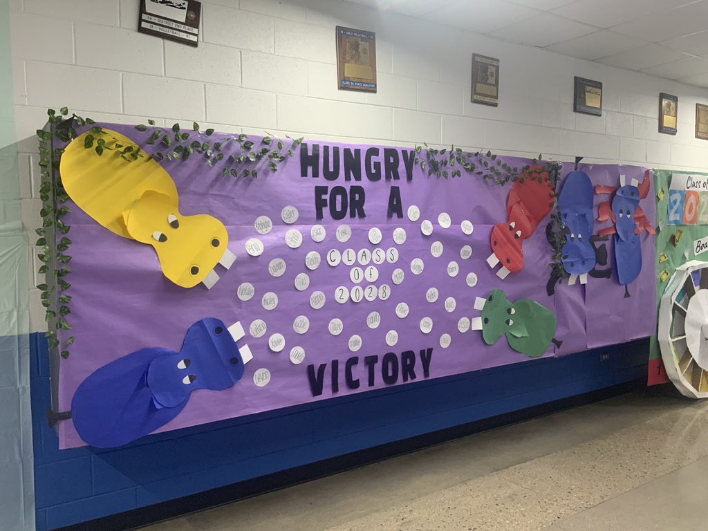 Wall decorations for Winter Sports Week 