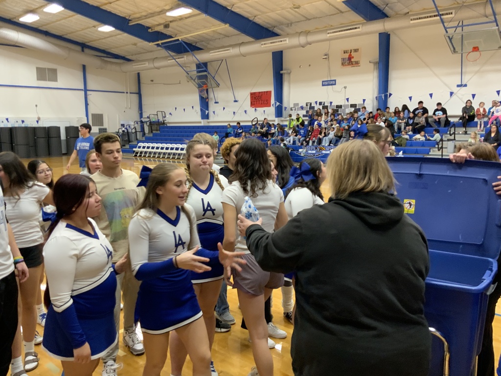 Winter Sports treat bags from booster club 