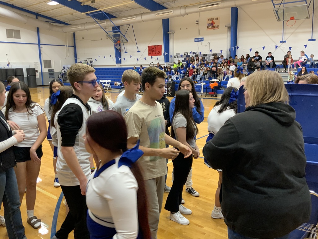 Winter Sports treat bags from booster club 