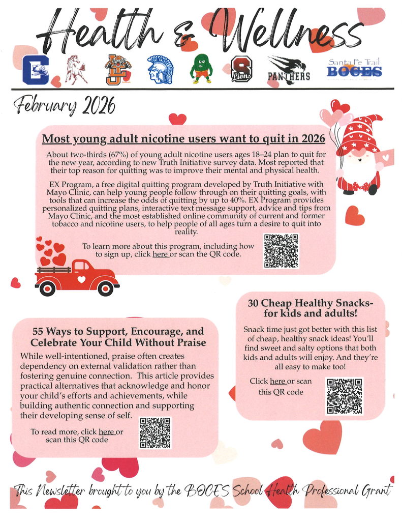 BOCES newsletter for February