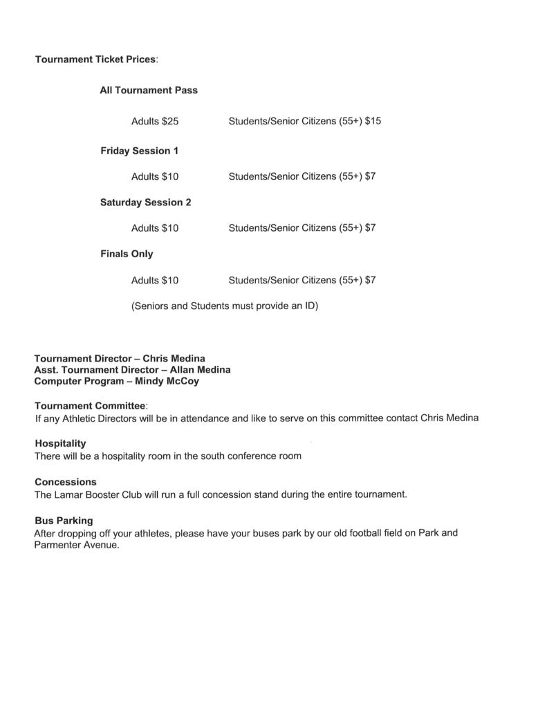 4A Girls Regional Wrestling Tournament: Region 1 info