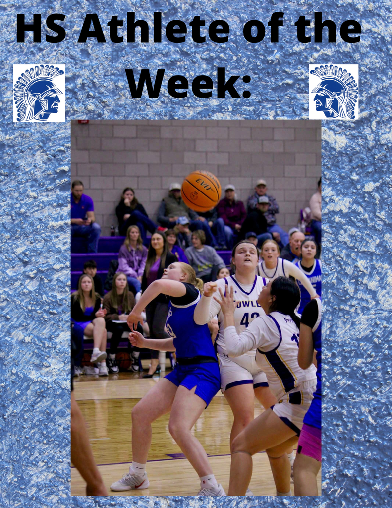 athlete of the week flyer