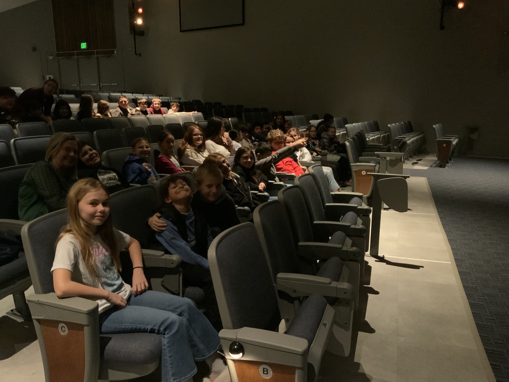 3rd graders attend a concert at Otero College