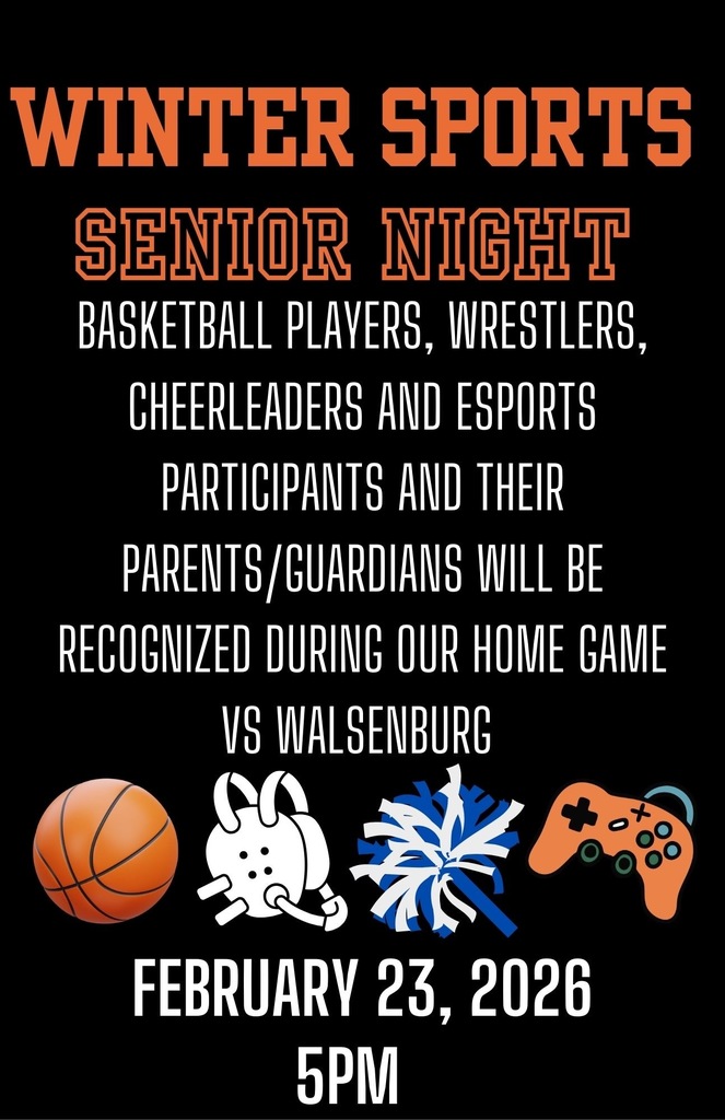 Senior night flyer