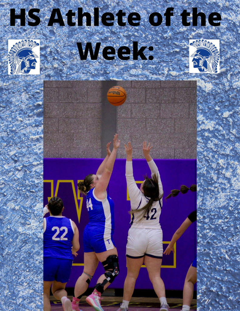 athlete of the week flyer