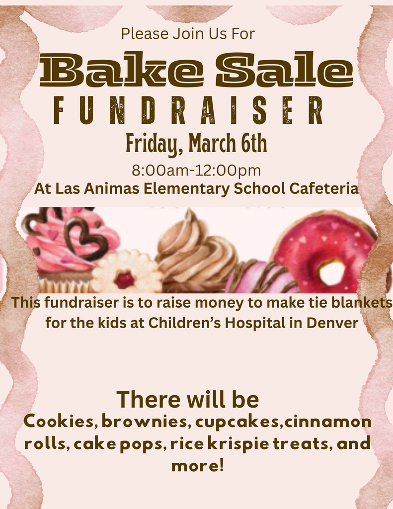 bake sale flyer