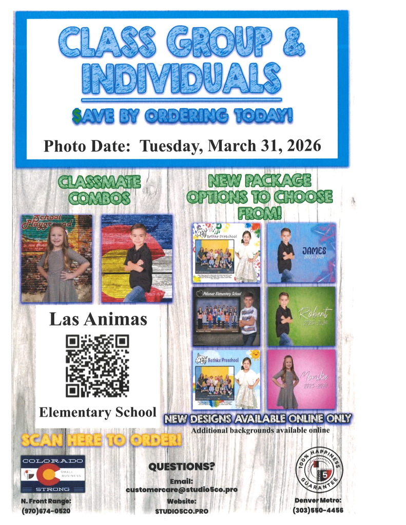 class picture reminder flyer