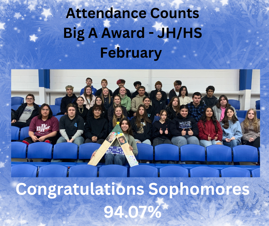 Big A Attendance award flyer 