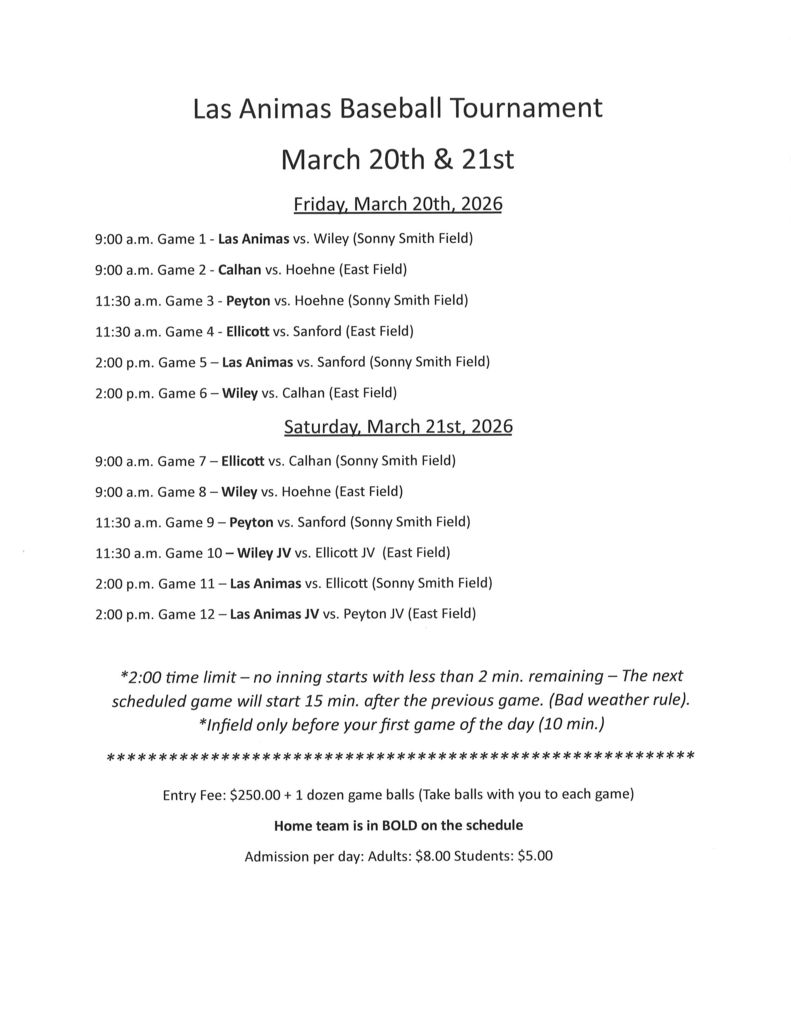 schdule of the LA invite baseball schedule 