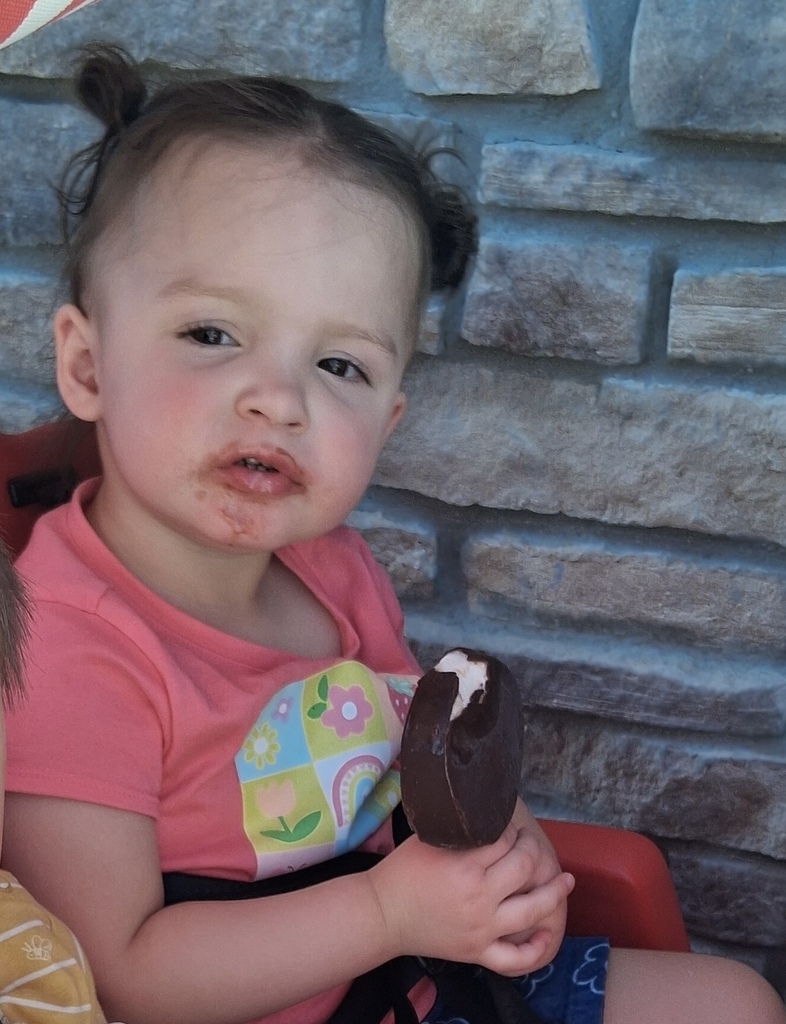 Pics of daycare enjoying free DQ ice cream 