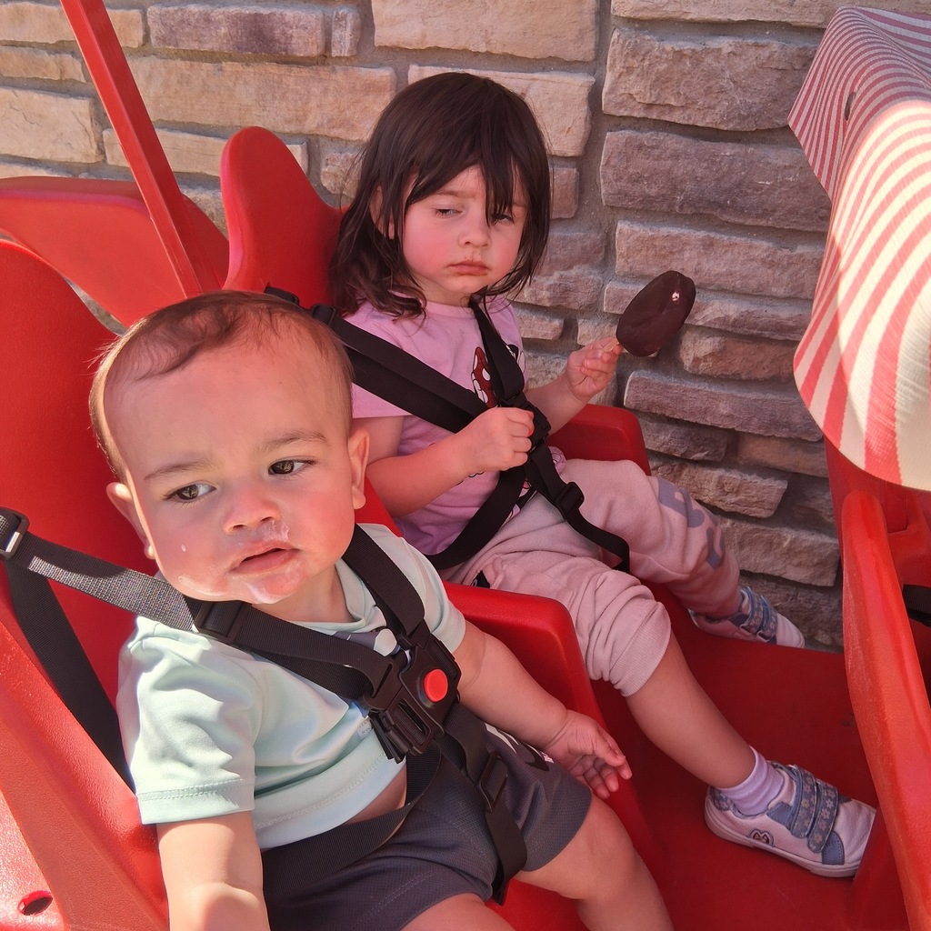 Pics of daycare enjoying free DQ ice cream 