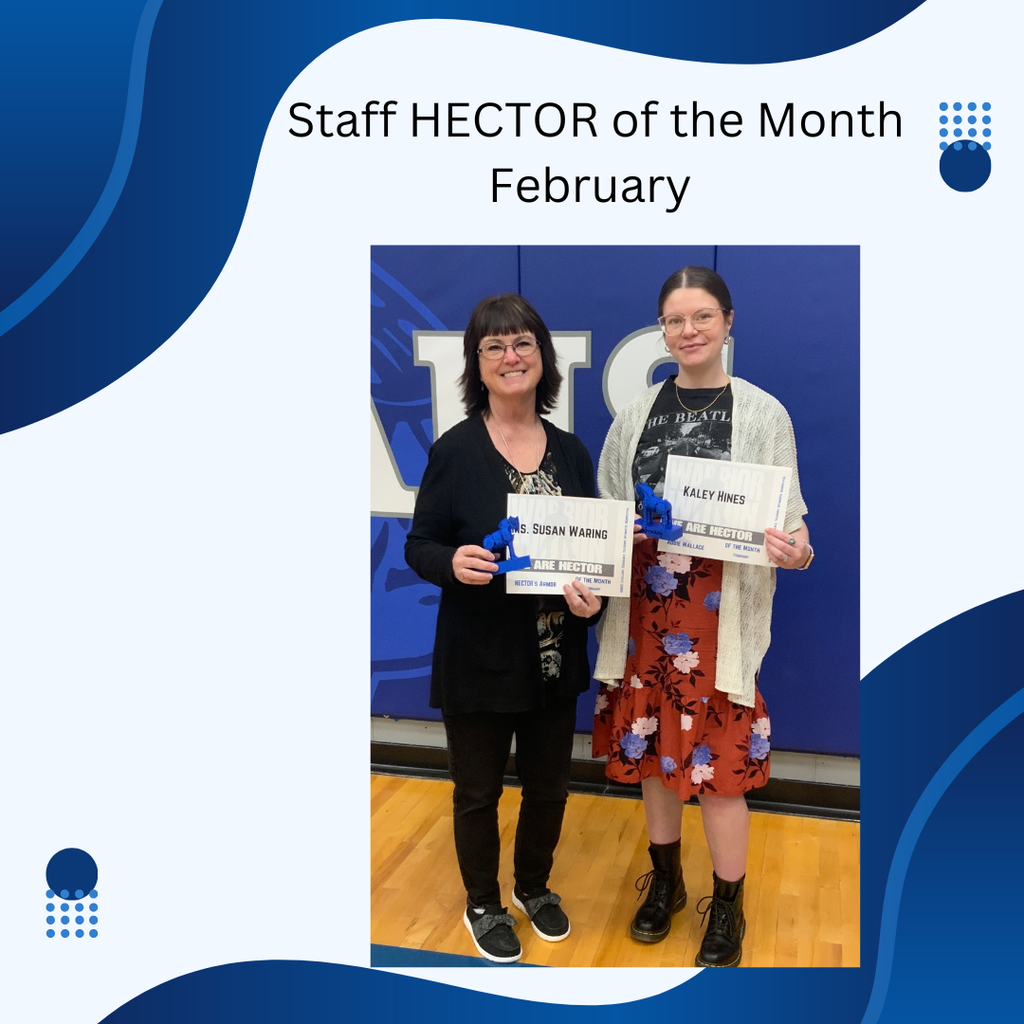 staff hect or of the month flyer