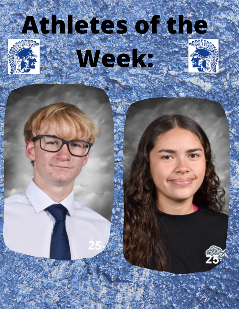 athlete of the week flyer