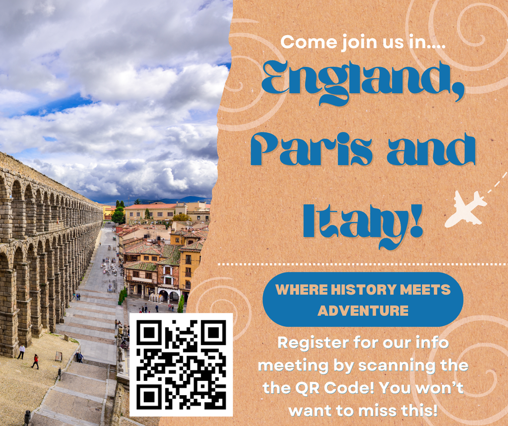 LA Travel flyer for their next trip 