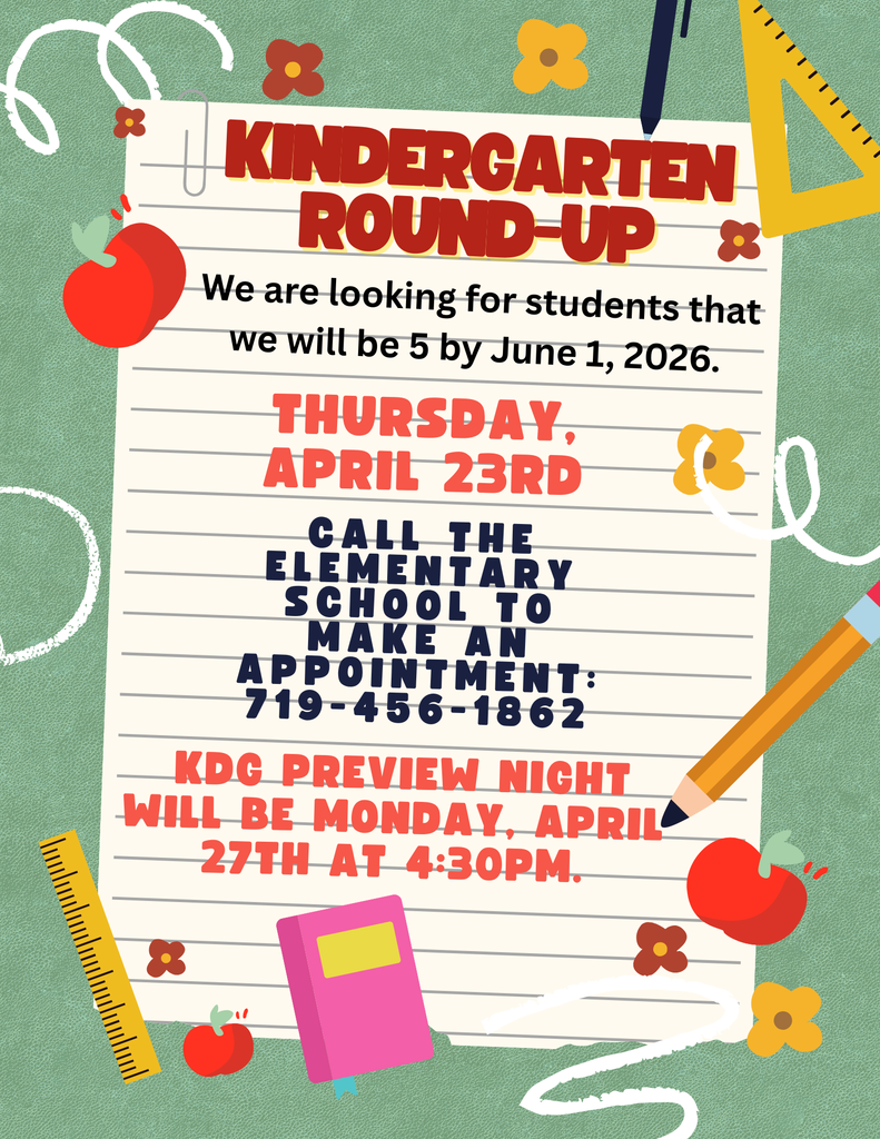 Kindergarten roundup flyer
