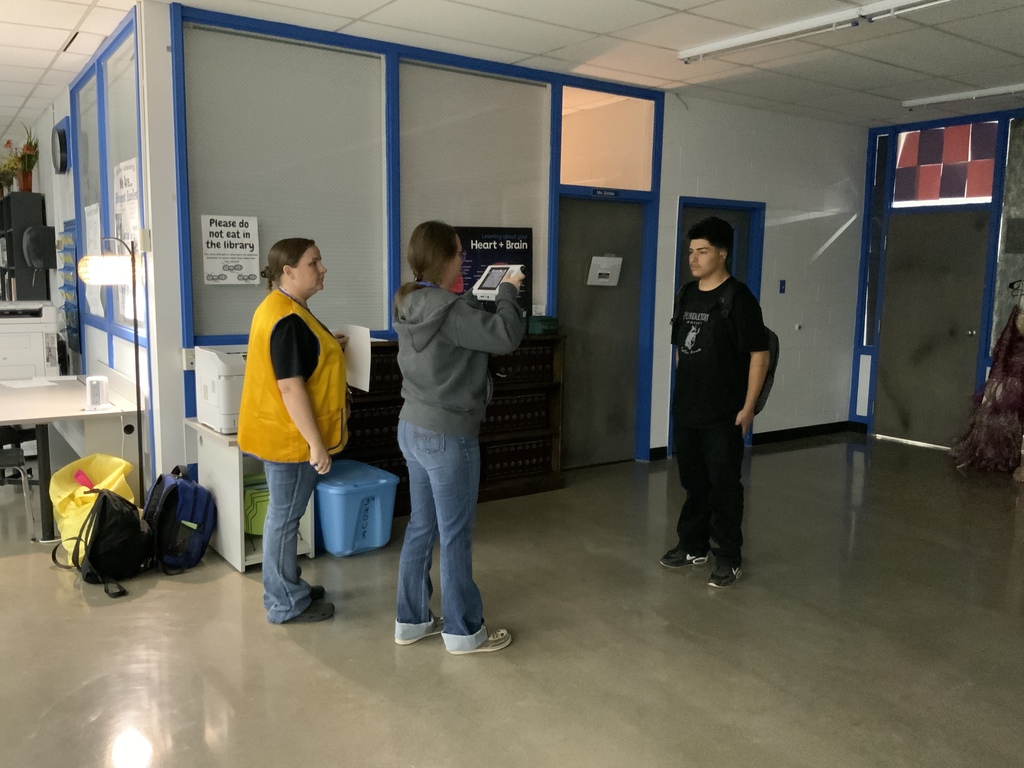 Lions Club vision checks 