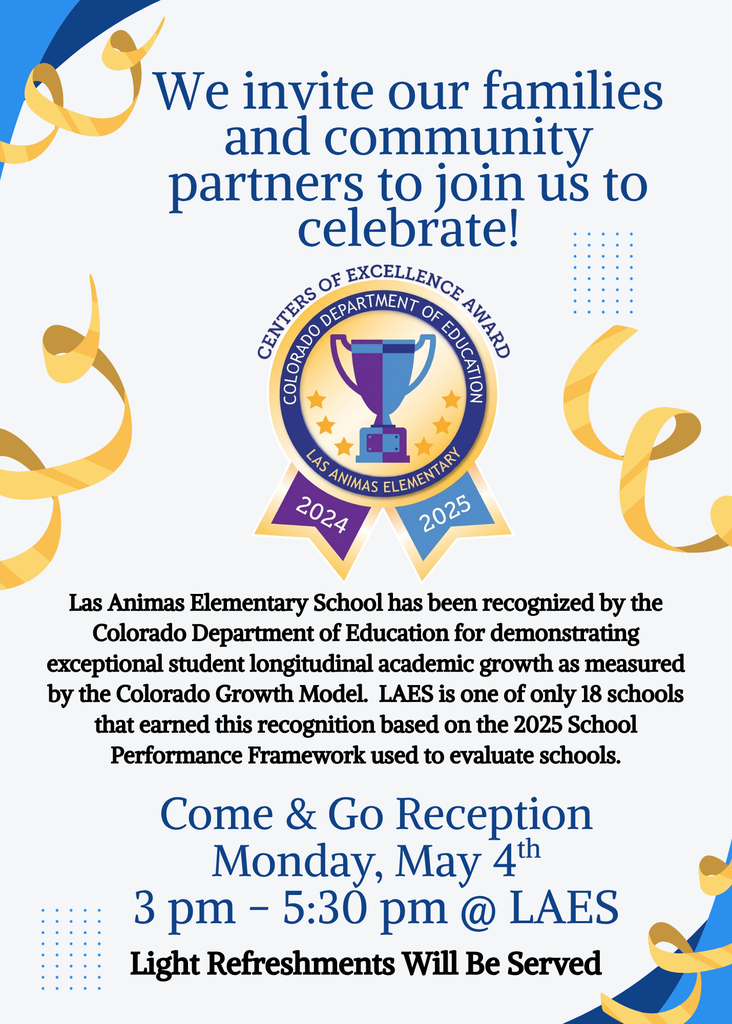 LAES award notification flyer