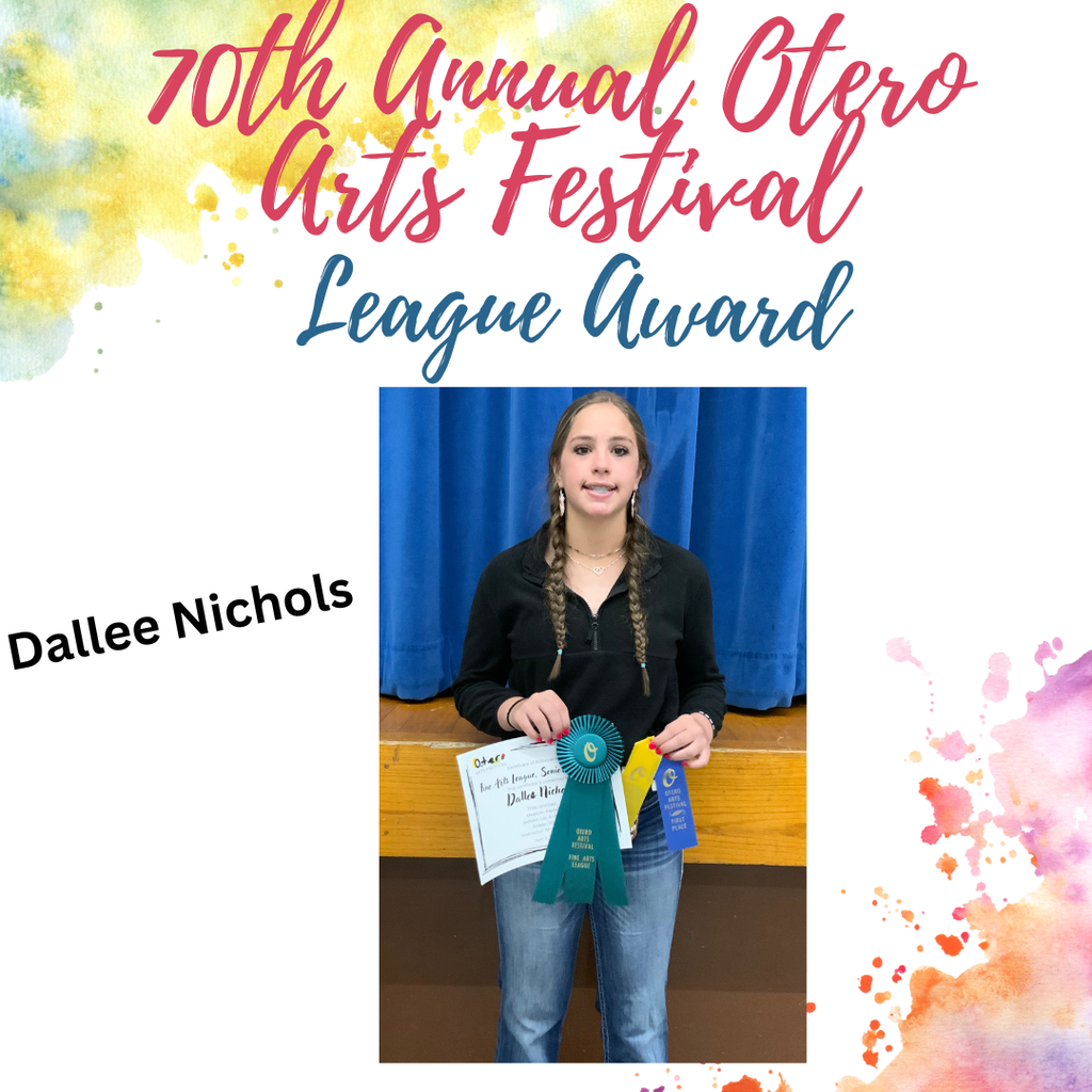 Otero Art Festival winner pictures from the jh/hs