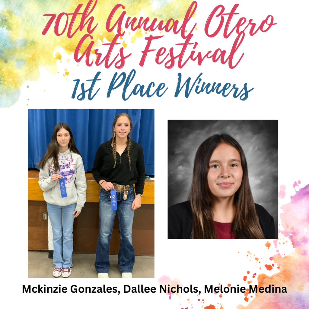 Otero Art Festival winner pictures from the jh/hs