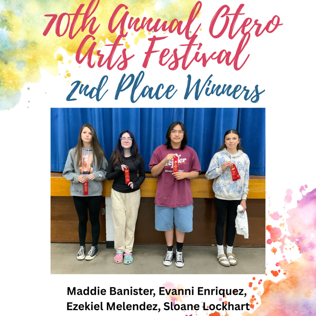 Otero Art Festival winner pictures from the jh/hs