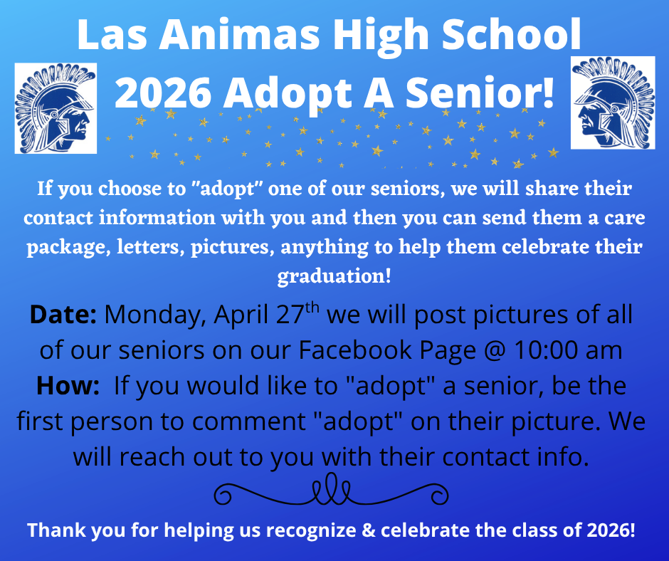 Adopt a senior flyer
