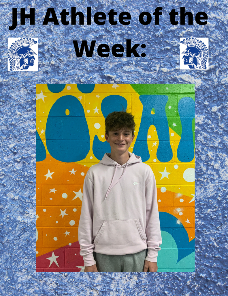 JH athlete of the week flyer