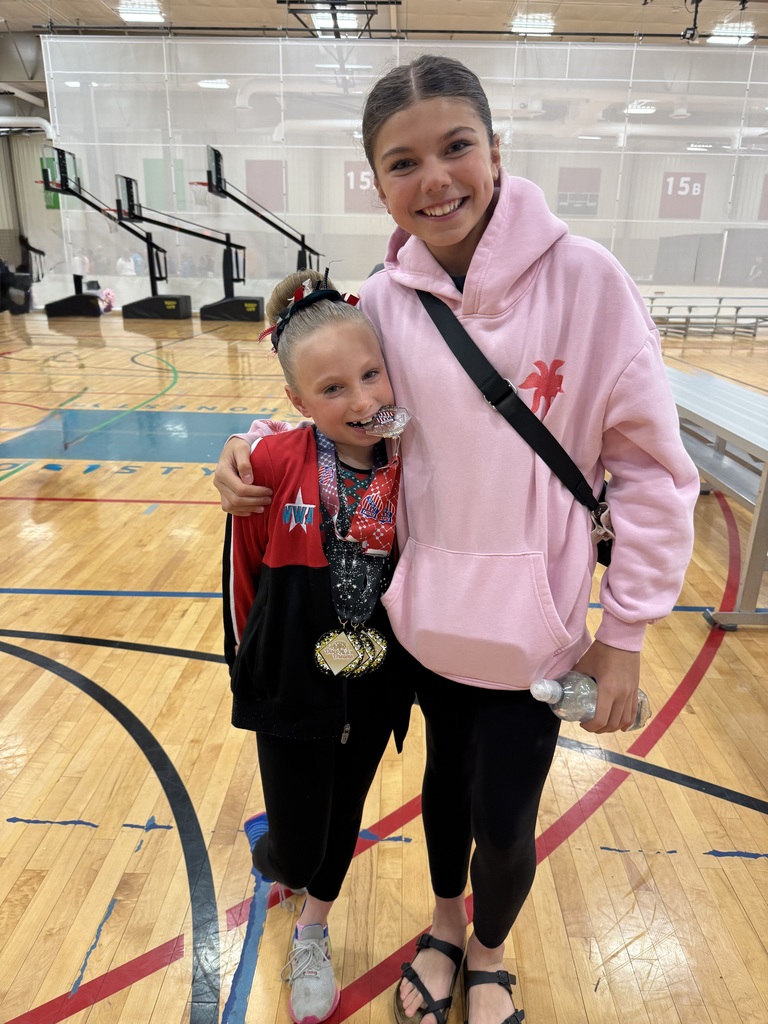 Pictures of 2nd grader at gymnastic competition 